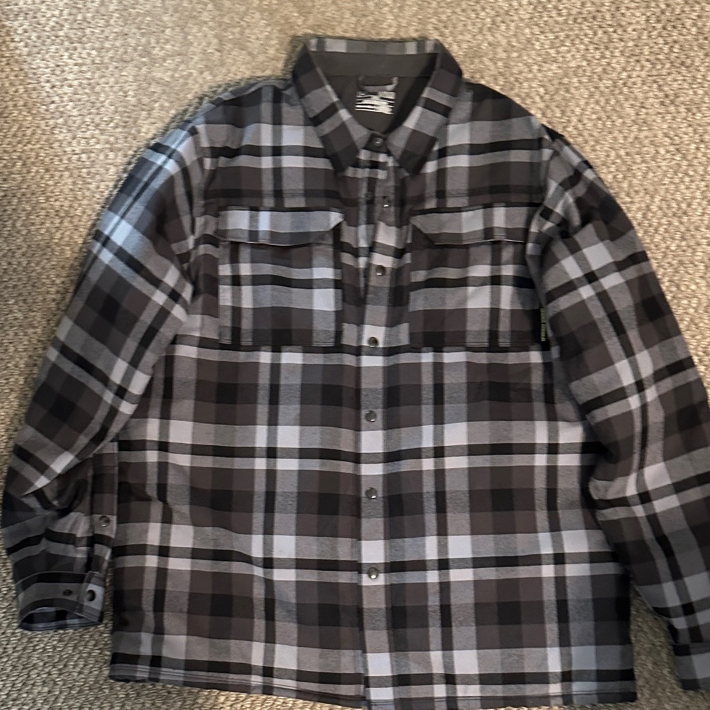 Under Armour, lined shirt, jacket